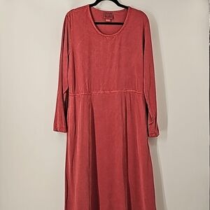 1950 Art Group Rustic Western Cowboy Cottagecore Lagenlook Dress